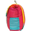 Sleep-N-Pack™ Big Kid Size Sleeping Bag Backpack ,Color Block Sunset Ombre - Hats - 3