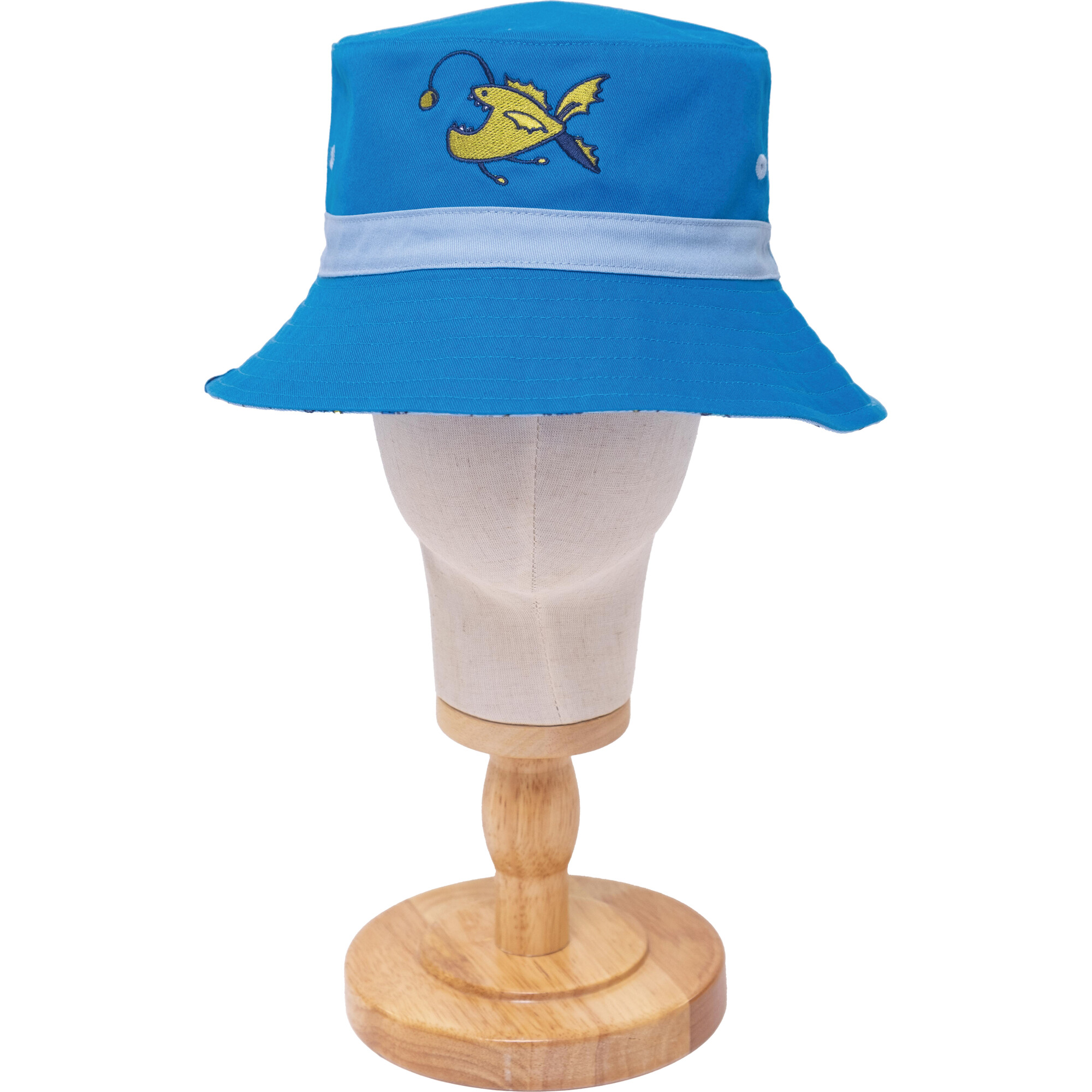 Reversible Glow-in-the-Dark Bucket Hat,Sea Critters - Hats - 1