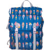 Sleep-N-Pack™  Big Kid Size Sleeping Bag Backpack , Ice Cream Print - Hats - 2