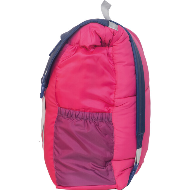 Sleep-N-Pack™  Big Kid Size Sleeping Bag Backpack ,Color Block Raspberry Sorbet, Navy & Winterberry - Sleepbags - 2