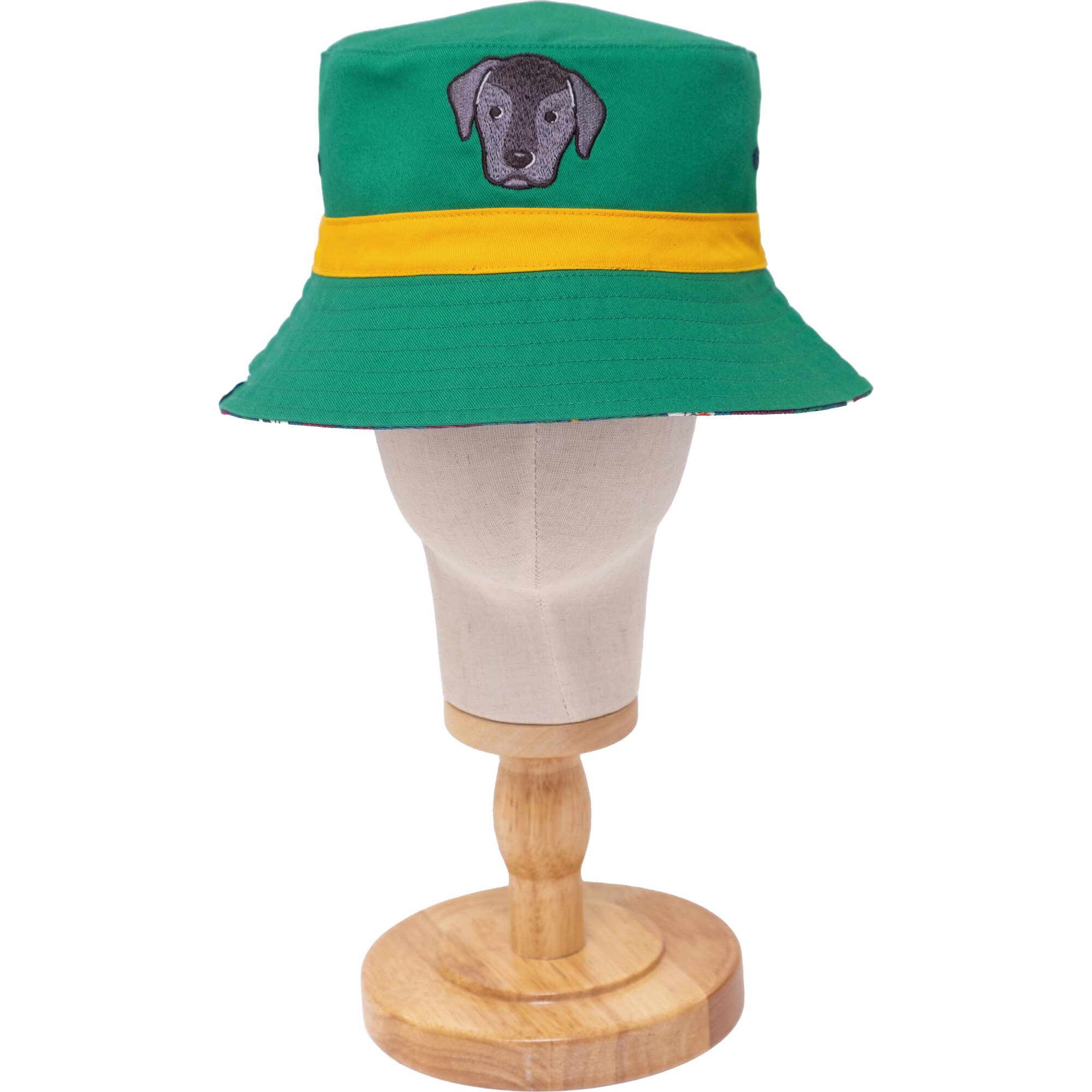 Reversible Bucket Hat , Pals in Print Collection: Walter & Friends - Hats - 1