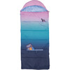 Sleep-N-Pack™ Big Kid Size Sleeping Bag Backpack, Color Block Camp Collection: Blue Ombre - Hats - 5
