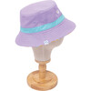 Reversible Bucket Hat ,Happy Daisy Stripes - Hats - 2