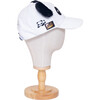 Corduroy Baseball Hat, Panda Face with Furry Ears - Hats - 2