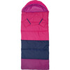 Sleep-N-Pack™  Big Kid Size Sleeping Bag Backpack ,Color Block Raspberry Sorbet, Navy & Winterberry - Sleepbags - 4