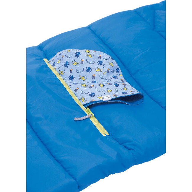 Sleep-N-Pack™  Little Kid Size Sleeping Bag Backpack, Glow-In-The-Dark Collection: Glow Sea Critters - Hats - 4