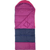 Sleep-N-Pack™  Big Kid Size Sleeping Bag Backpack ,Color Block Raspberry Sorbet, Navy & Winterberry - Sleepbags - 5