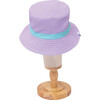Reversible Bucket Hat ,Happy Daisy Stripes - Hats - 3