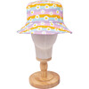 Reversible Bucket Hat ,Happy Daisy Stripes - Hats - 4