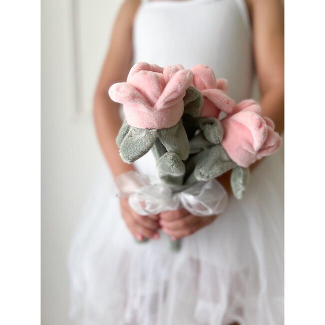 Rose Bouquet, Pink - Plush - 2