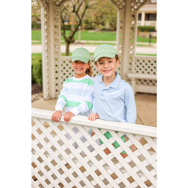 Golf Clubs Baseball Hat, Green - Hats - 4
