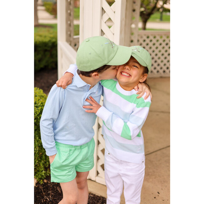 Golf Clubs Baseball Hat, Green - Hats - 5
