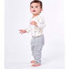 Sailor Stripe Harem Pant, Ink - Pants - 3