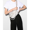 Small Crosby Sling, Oyster Metallic - Bags - 3
