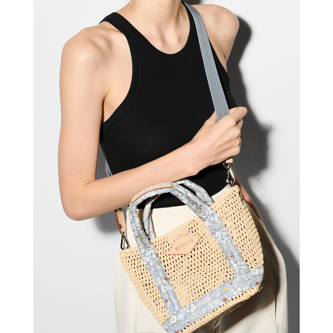 Mini Crochet Tote, June's Meadow - Bags - 3