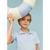 Terry Cotton Polo Shirt, Light Blue - Polo Shirts - 6