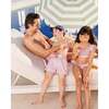 Boy's Swim Shorts, Pink Geo - Swim Trunks - 5