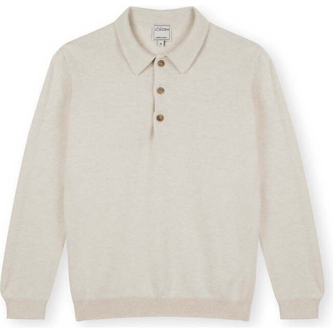 Polo Sweater, Beige