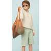 Polo Sweater, Beige - Sweaters - 3