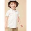Linen Cotton T-Shirt, Gray Green - Polo Shirts - 2