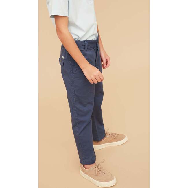Chino Trousers, Dark Denim