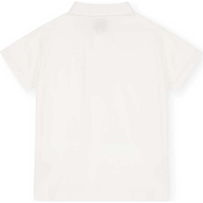 Linen Cotton T-Shirt, Gray Green - Polo Shirts - 6