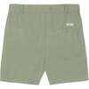 Linen Cotton Shorts, Blue Gray - Shorts - 7