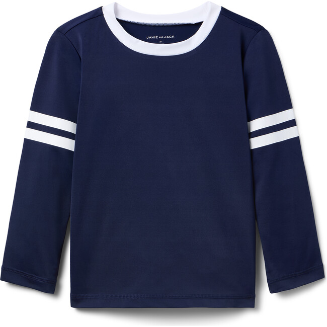 Recycled Stripe Rash Guard
