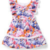 Floral Lace Trim Dress - Dresses - 1 - thumbnail