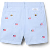 Embroidered Flag Oxford Short - Button Downs - 2