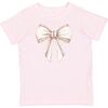 Baseball Bow Short Sleeve T-Shirt, Ballet - T-Shirts - 1 - thumbnail