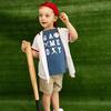 Baseball Game Day Short Sleeve T-Shirt, Indigo - T-Shirts - 2