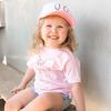 Baseball Bow Short Sleeve T-Shirt, Ballet - T-Shirts - 4