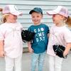 Baseball Bow Short Sleeve T-Shirt, Ballet - T-Shirts - 6