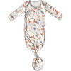 Rufus Newborn Knotted Gown - Nightgowns - 1 - thumbnail