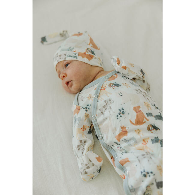 Rufus Newborn Knotted Gown - Nightgowns - 2