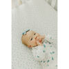 Dream Print 2-Way Zip-Up Footie, White - Footie Pajamas - 2