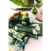 Porto Print in Olive Napkin, Set of 4 - Tabletop - 2