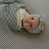 Crib Sheet, Pewter Stripe - Crib Sheets - 2