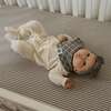 Crib Sheet, Pewter Stripe - Crib Sheets - 4