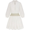 Gracie Dress in White Alyssum - Dresses - 1 - thumbnail