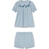 Lexi Baby Set in Sterling Blue - Dresses - 1 - thumbnail