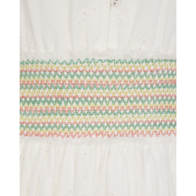 Gracie Dress in White Alyssum - Dresses - 2