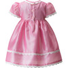 Eloise Taffeta Scalloped Dress and Bloomers, Pink - Dresses - 2