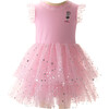 Eloise Sparkle Star Tutu Dress, Pink - Dresses - 1 - thumbnail