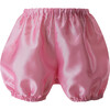 Eloise Taffeta Scalloped Dress and Bloomers, Pink - Dresses - 3