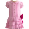 Eloise Dropped-Waist Couture Dress, Pink - Dresses - 1 - thumbnail