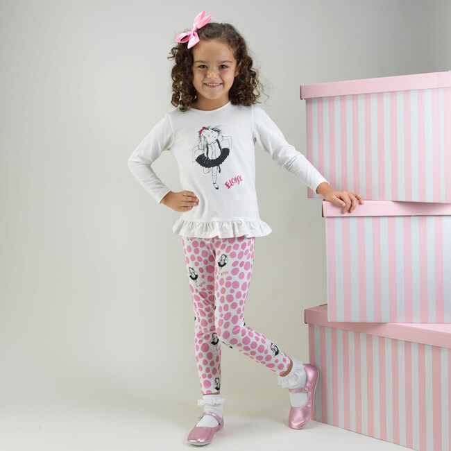 Eloise Dot Jersey Legging Set - Mixed Apparel Set - 3