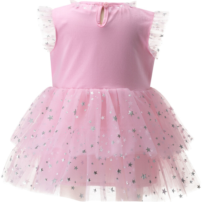 Baby Eloise Sparkle Star Tutu Dress, Pink - Dresses - 2