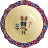 Melamine Vintage Bowl with Nathalie Lété Print - Bordeaux - Tableware - 1 - thumbnail